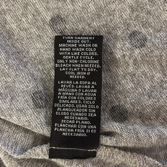 Zac & Rachel Woman - Gray & Black Polkadot, 3/4 sleeve shirt - Picture 9 of 9